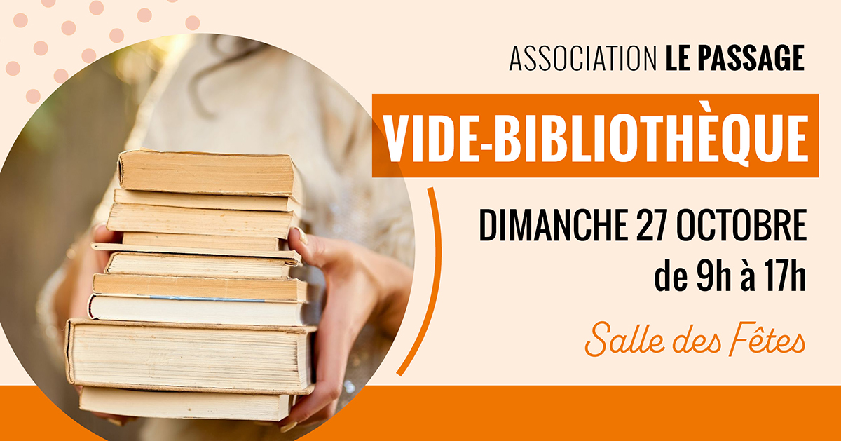 Vide bibliothèque 2024