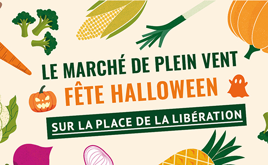 marché fête halloween