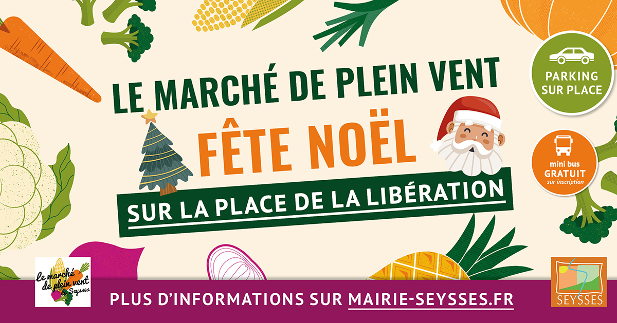 Marché fête Noël